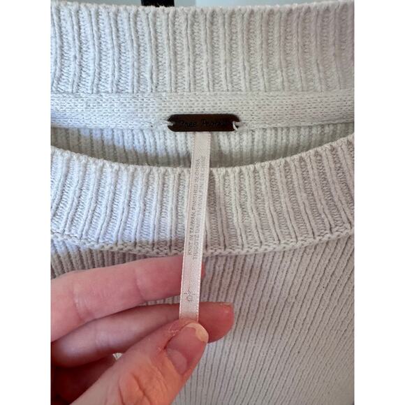 Free People Easy Street Tunic Knit Crewneck Sweater - Picture 6 of 6